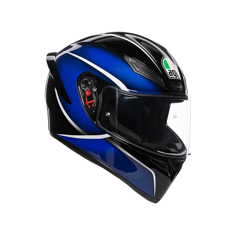 AGV helmets K1 QUALIFY BLACK BLUE